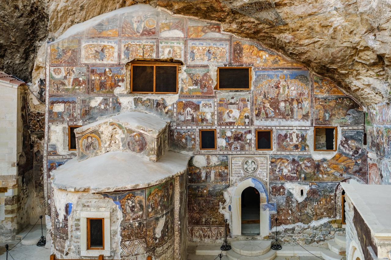 Sumela Monastery reopens to visitors after first phase of safety work