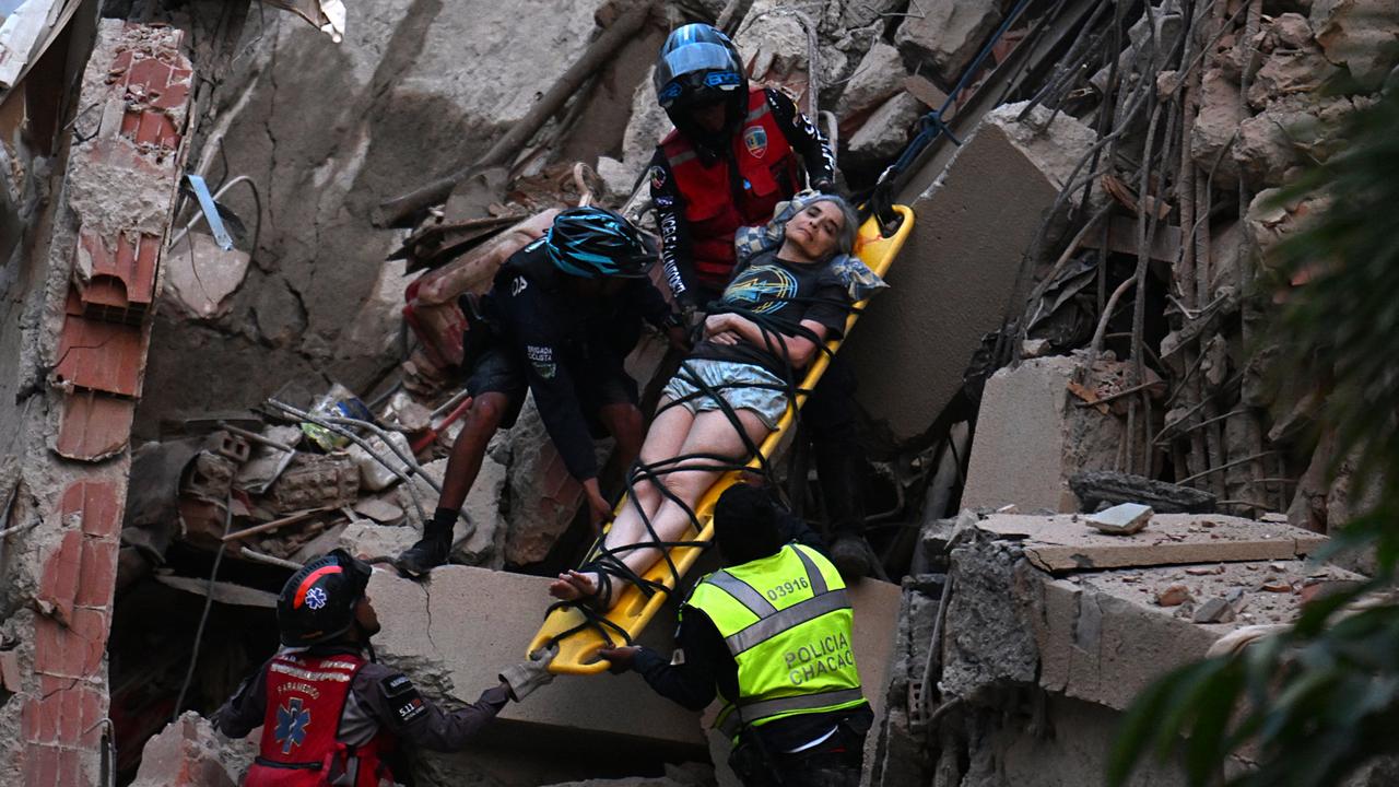 Twin quakes devastate Venezuela as rescuers pull survivors from rubble