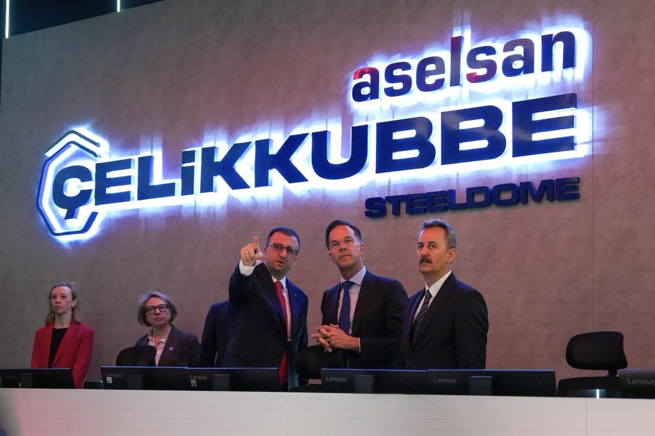 NATO Secretary General Mark Rutte during his visit to the ASELSAN, one of the leading companies in the Turkish defense industry, in Ankara, Türkiye on April 22, 2026. (Aselsan Photo)