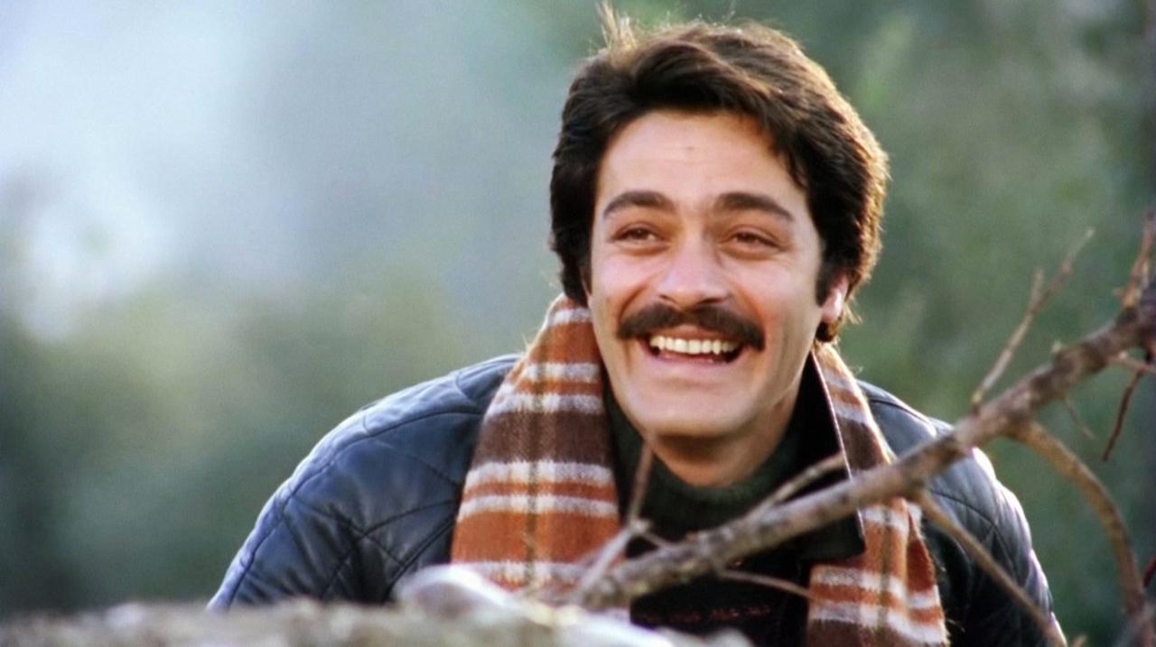 Turkish actor Kadir Inanir appears in a scene from the 1977 film Selvi Boylum Al Yazmalim (The Girl with the Red Scarf), one of the landmark works of Turkish cinema. (Photo via X/@mubiturkiye)