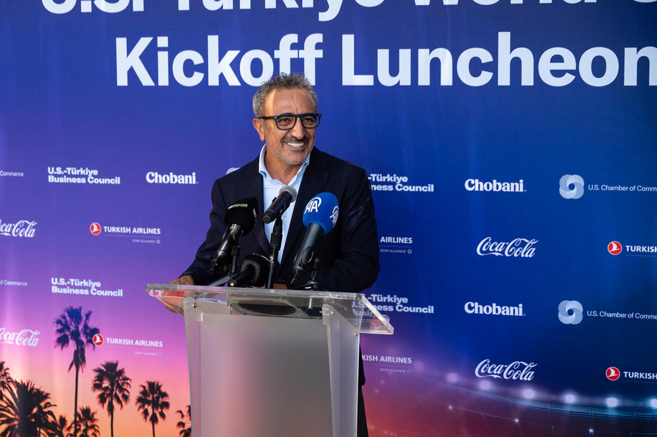 Chobani founder Ulukaya hosts Turkish business leaders ahead of NATO summit
