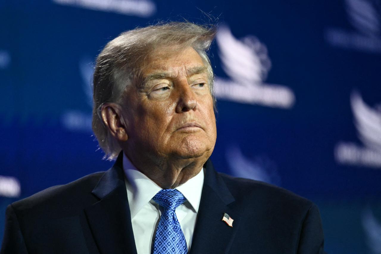 US President Donald Trump speaks during the Faith & Freedom Coalition's 2026 Policy Conference at the Washington Hilton in Washington, DC, June 26, 2026. (AFP Photo)