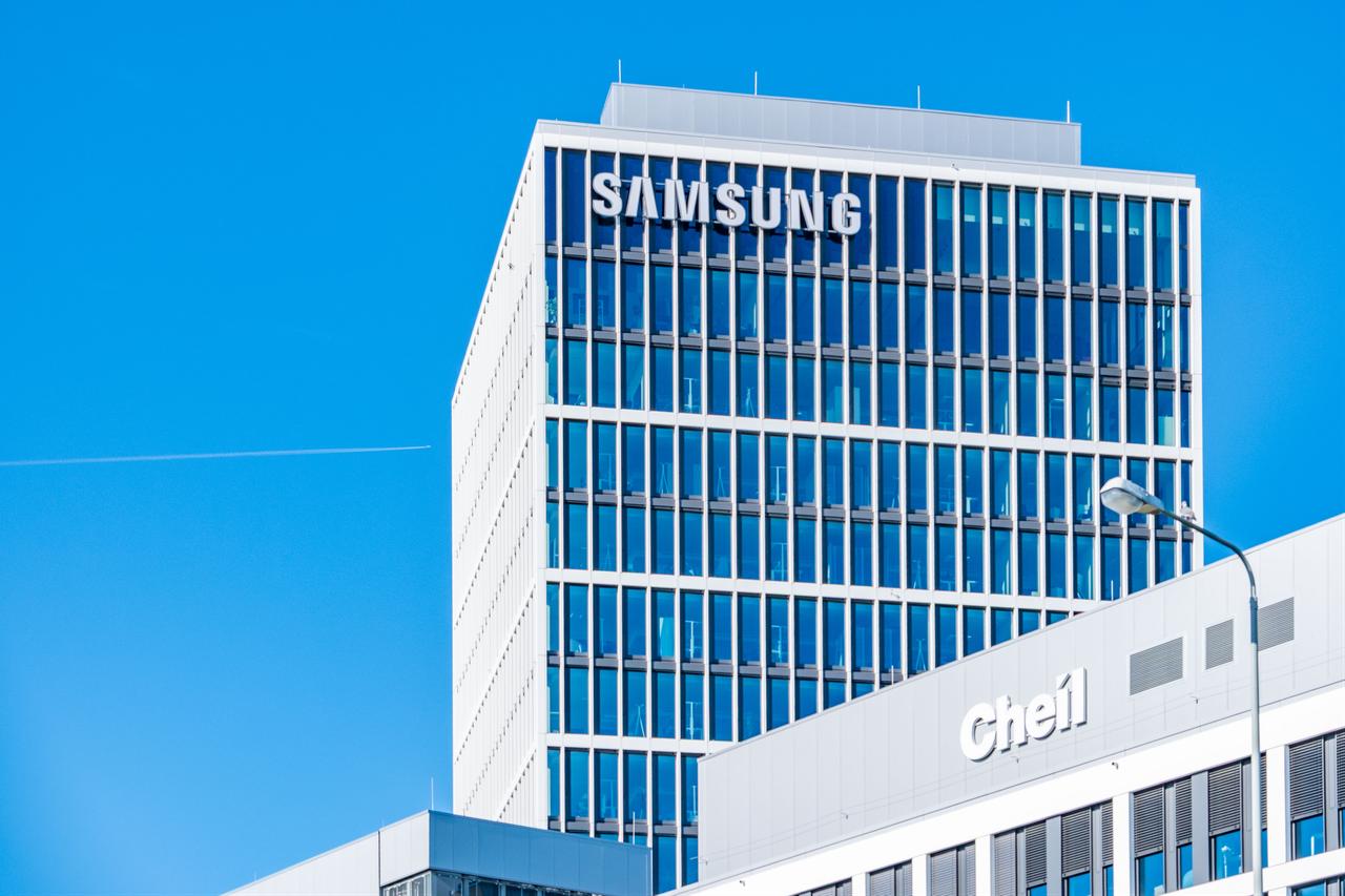 Samsung Electronics office building in Frankfurt, Germany, April 26, 2026. (Adobe Stock Photo)