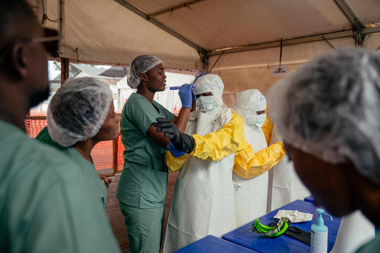 DR Congo reopens key airport as suspected Ebola cases fall