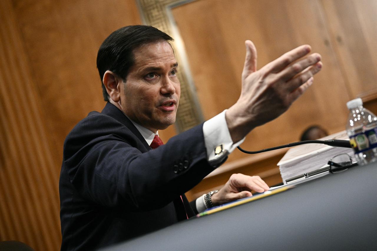 US Secretary of State Marco Rubio testifies during a Senate Foreign Relations Committee hearing conerning the fiscal year 2027 budget for the State Department, on Capitol Hill in Washington, DC, June 2, 2026. (AFP Photo)