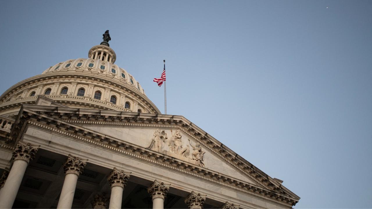 The US Capitol Building, Washington DC, United States, 2021. (AFP Photo)