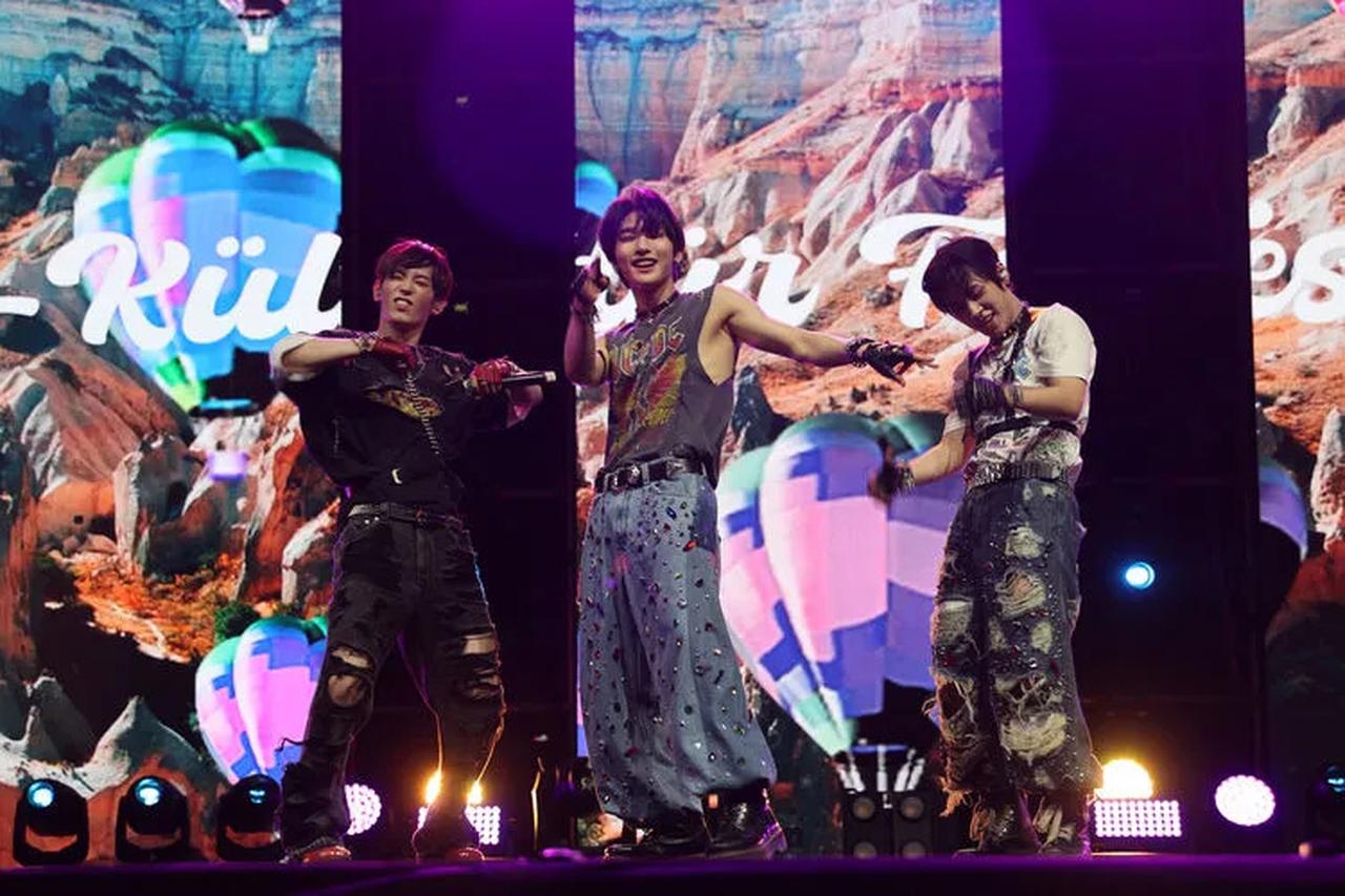K-pop group NOWADAYS performs during the K-Kültür Festival in Nevşehir, Türkiye, June 30, 2024. (Photo via K-Culture Festival)