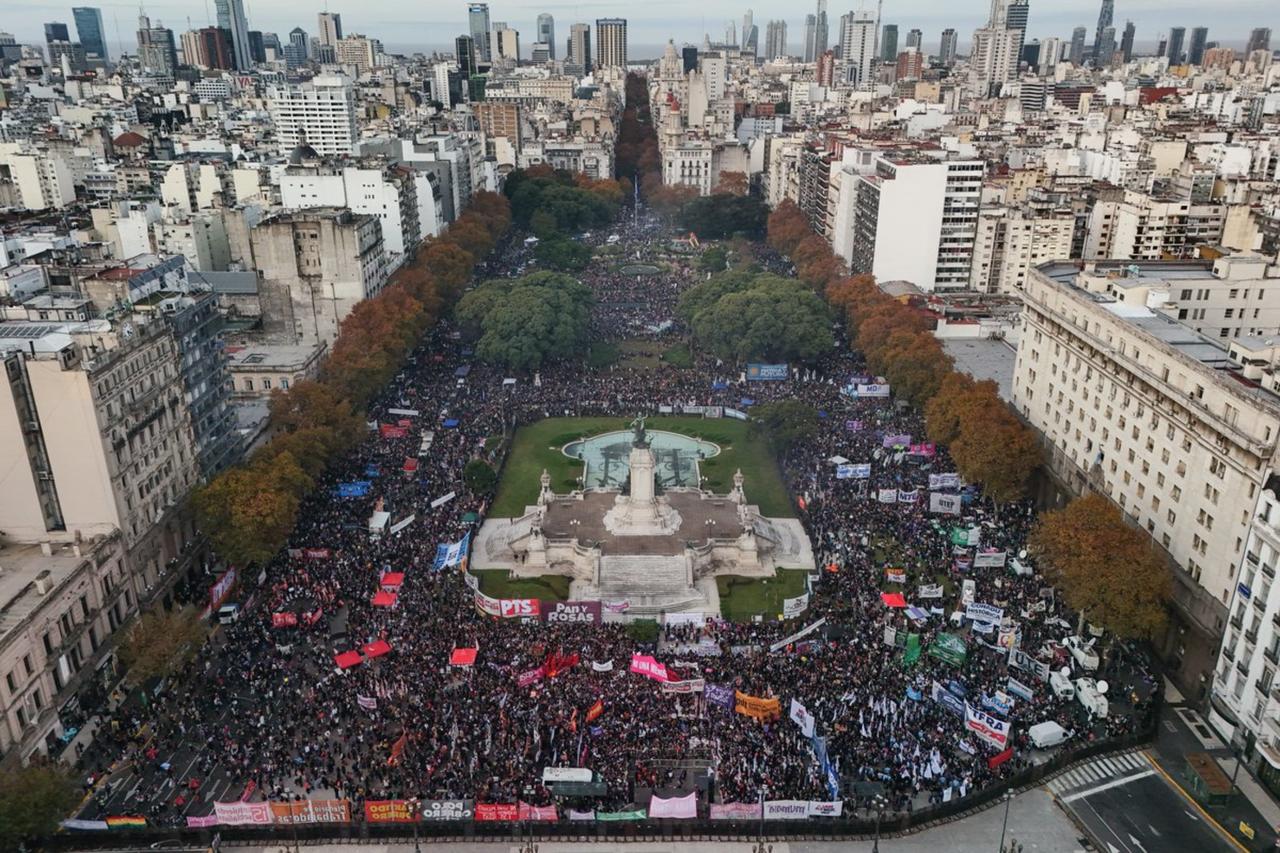 Hundreds of thousands take to Argentina's streets against femicide