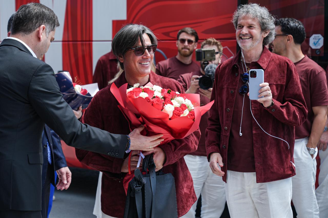 Head coach of the Turkish national football team Vincenzo Montella departs from Istanbul, Turkiye with the Turkish National Football Team, which will compete in the 2026 FIFA World Cup, June 02, 2026. (AA Photo)