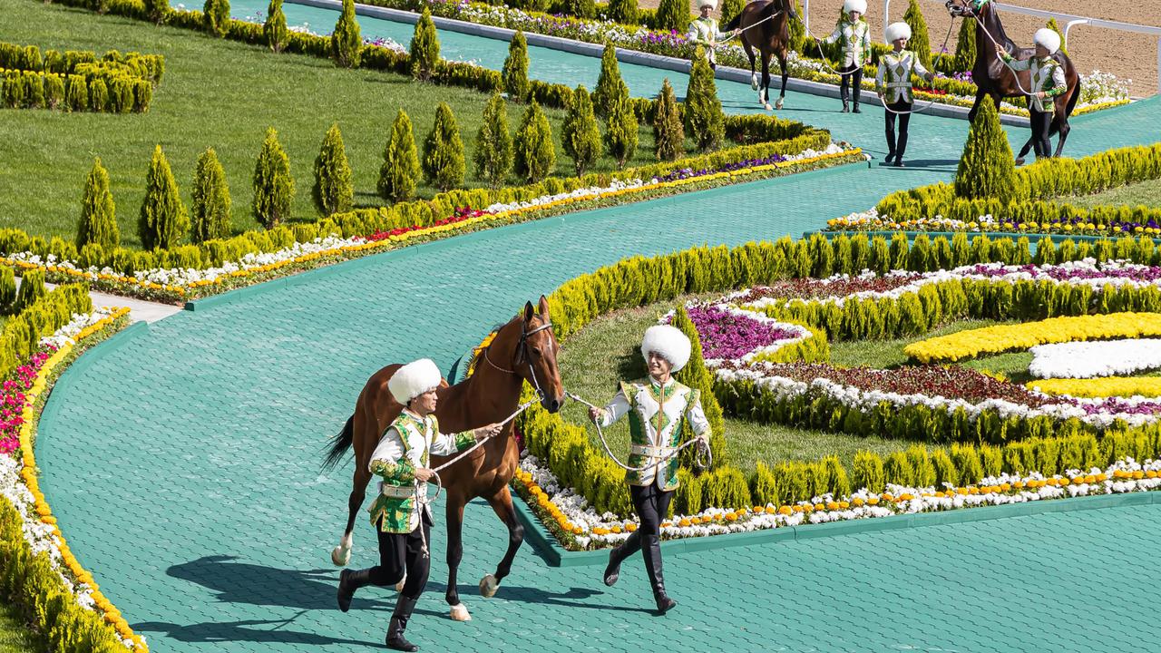Glistening dynasty: Inside Turkmenistan’s secretive horse pageant