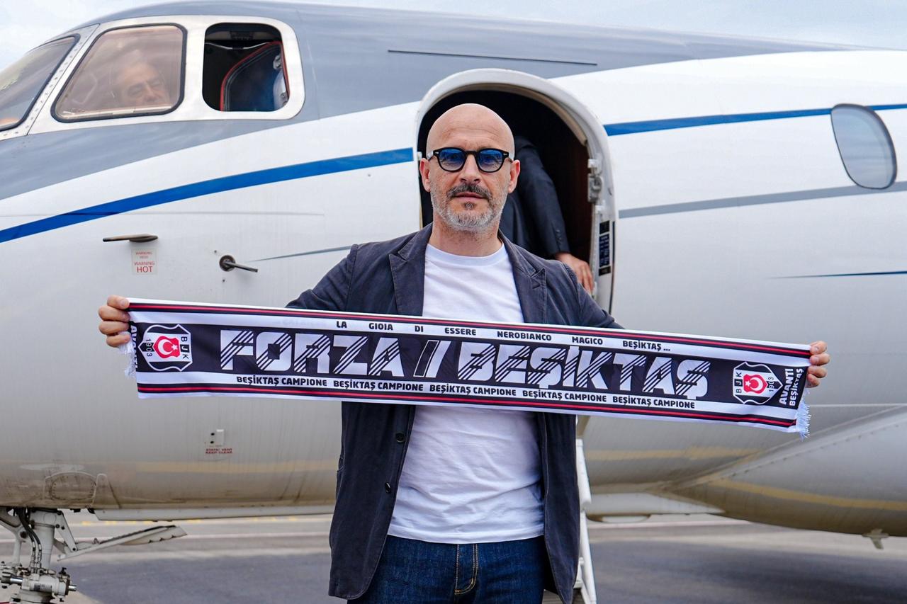 Vincenzo Italiano lands in Istanbul to take over as Besiktas coach