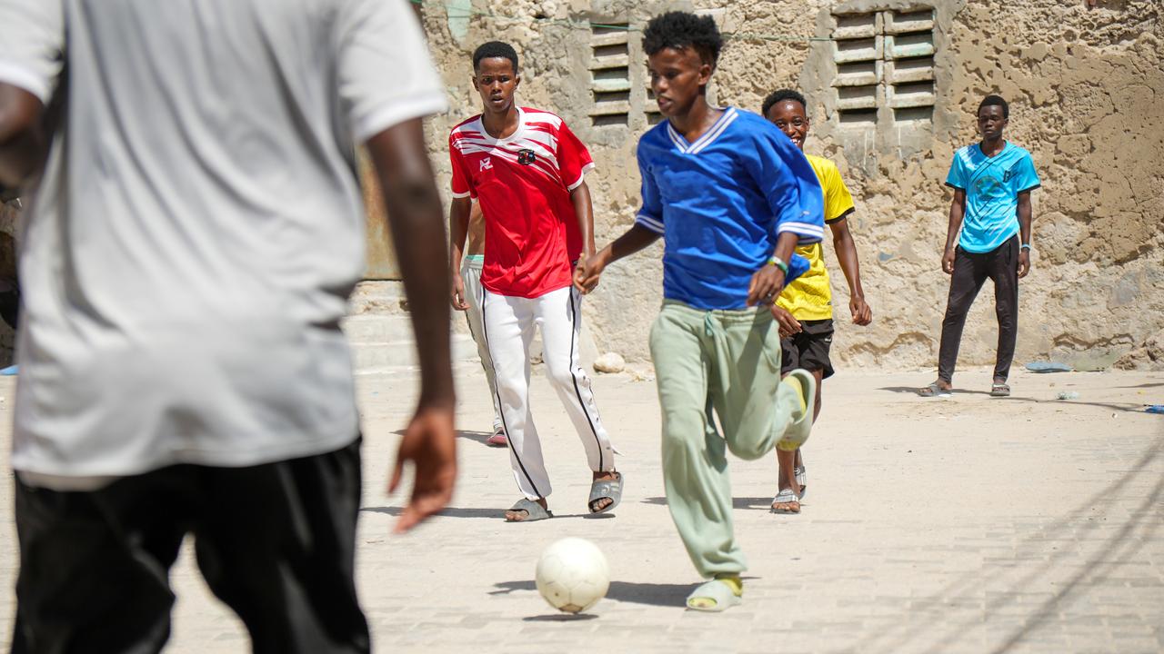 Street football in Somalia captures excitement ahead of 2026 World Cup