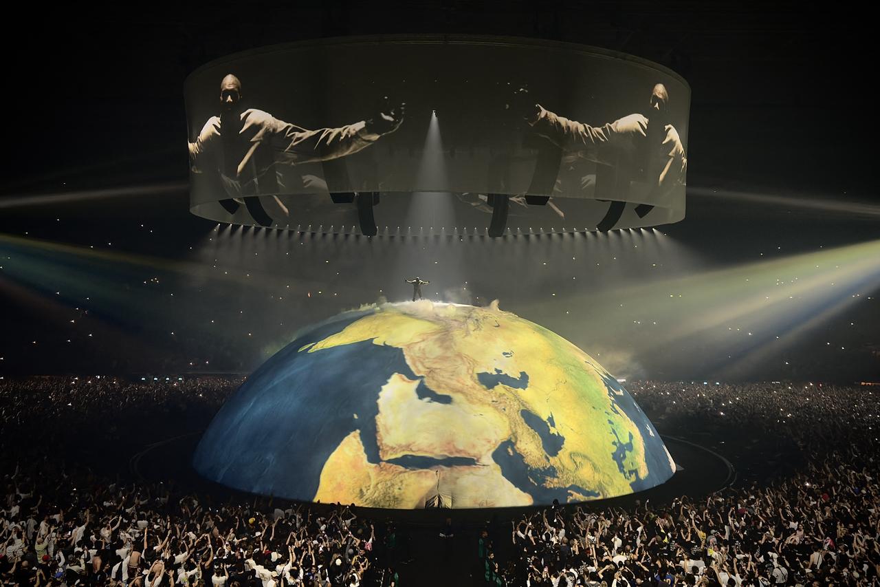 Kanye West performs in Netherlands amid antisemitism protests
