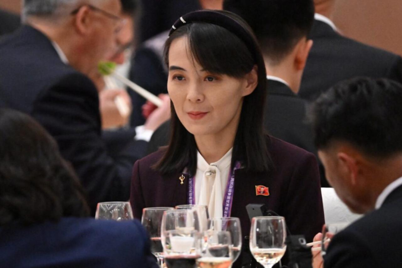 Kim Jong Un's sister says nuclear status is 'irreversible' as Xi heads to Pyongyang