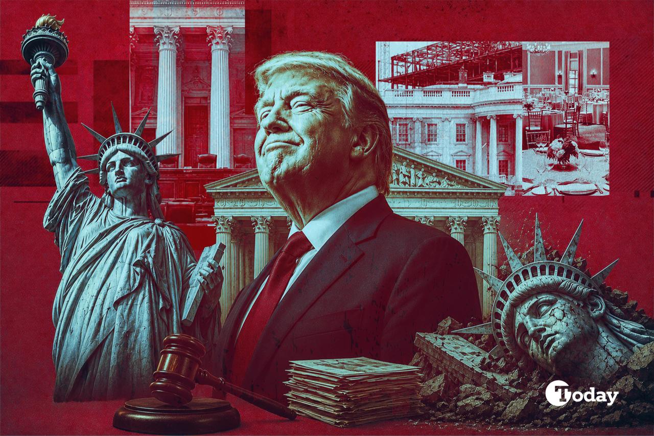 America shrugs as Trump's lawyers argue president can raze Statue of Liberty