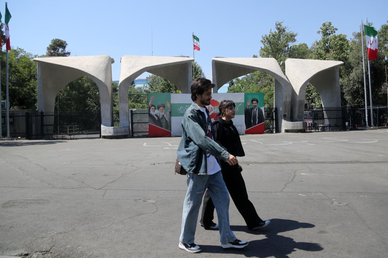 People go about their daily lives as usual in Tehran, Iran, on June 8, 2026, despite escalating tensions between Iran, Israel, and the US. (AA Photo)