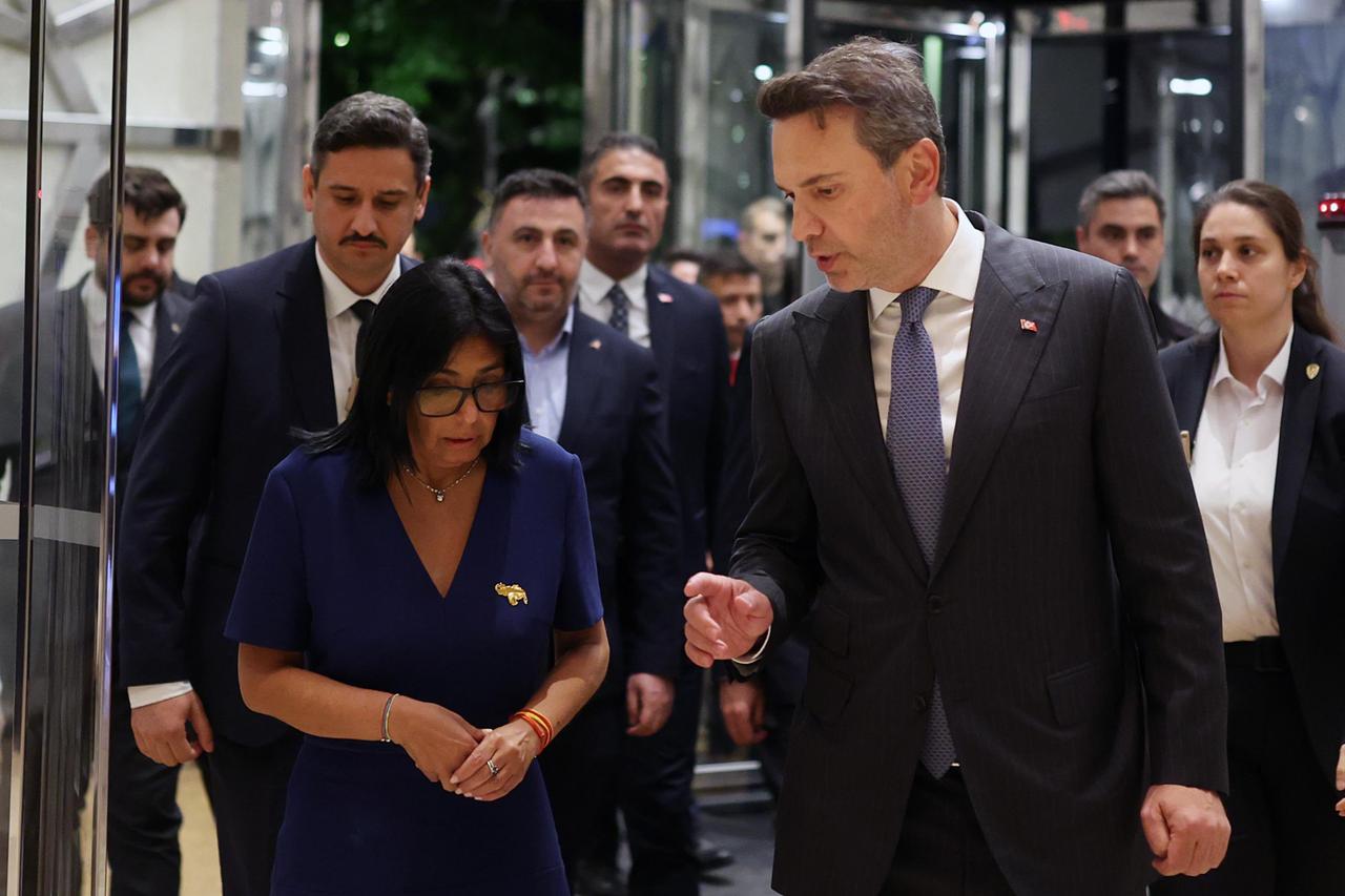 Venezuela's acting president Rodriguez lands in Istanbul at Erdogan's invitation