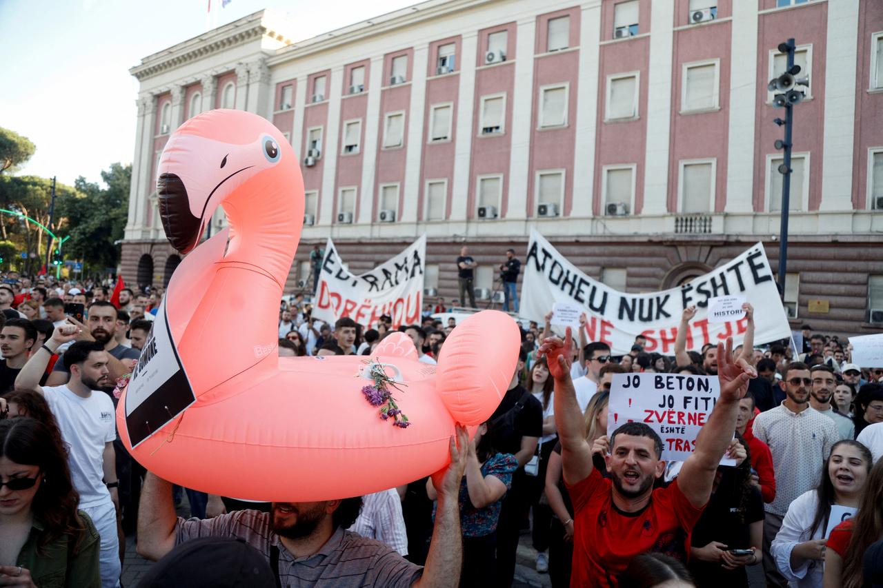 Albania’s Flamingo Revolution is not only about Sazan Project but something bigger
