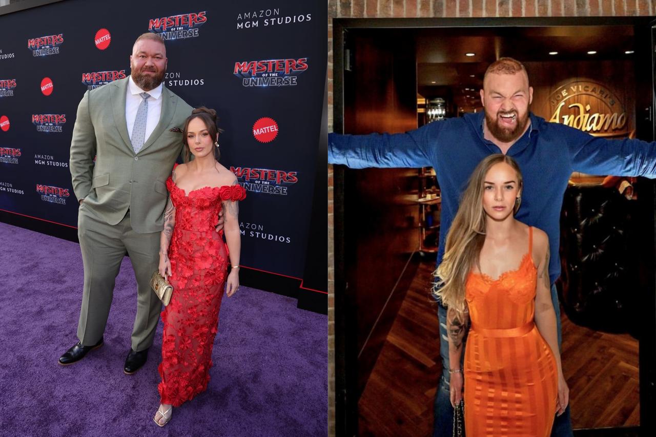 Game of Thrones actor Thor Bjornsson, wife draw attention over 48-cm height difference