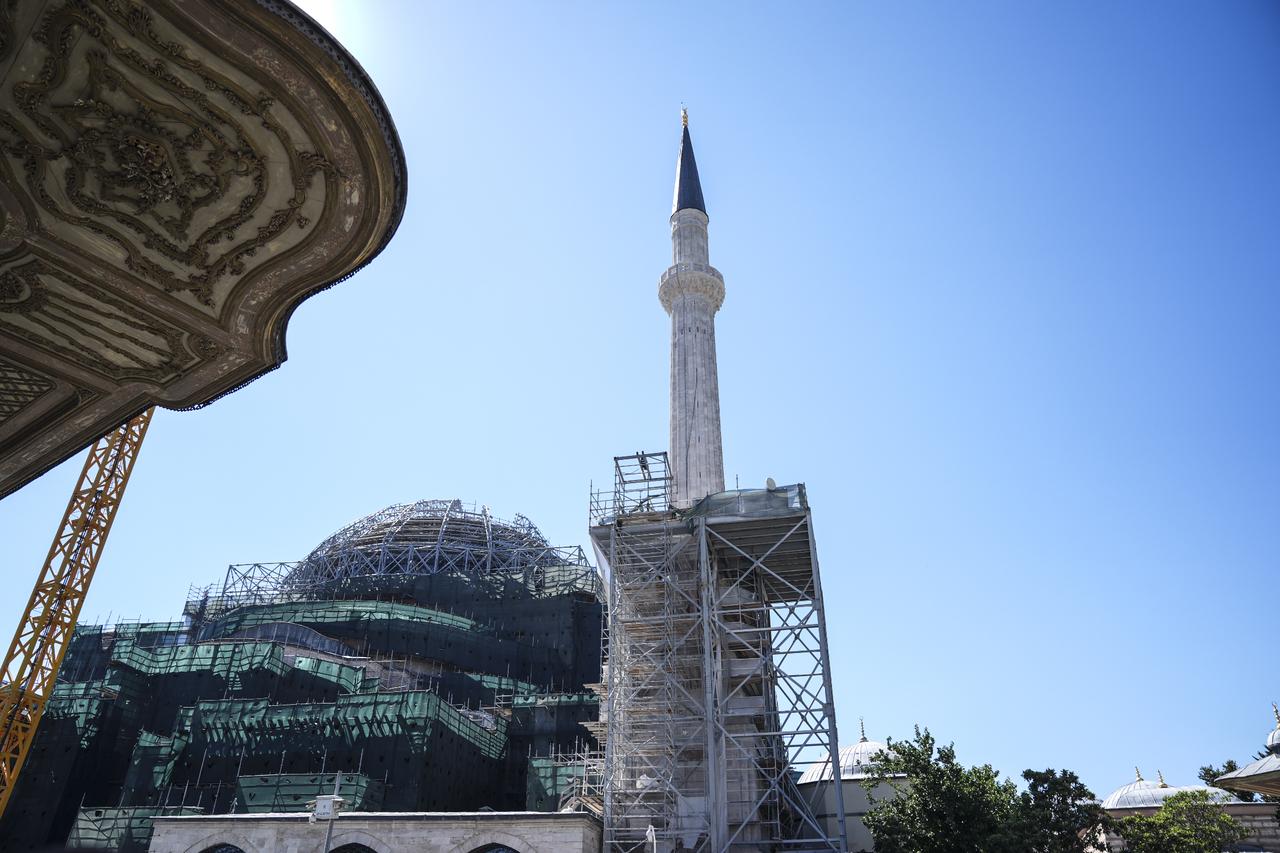 Hagia Sophia restoration turns to Edirne’s kufeki stone for first time
