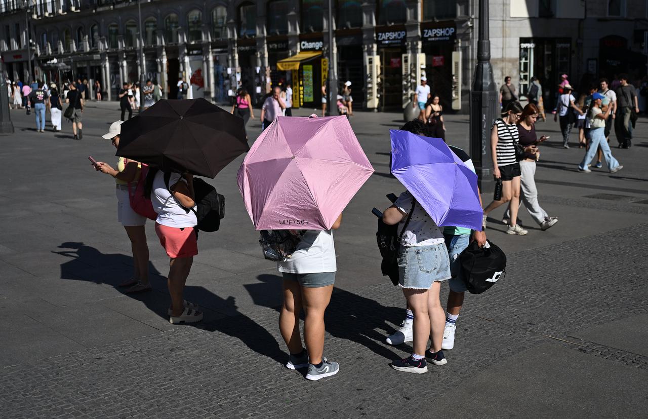 Record-breaking temperatures make 2026 the hottest start to a year on record in Spain. June 26, 2026. (AA Photo)