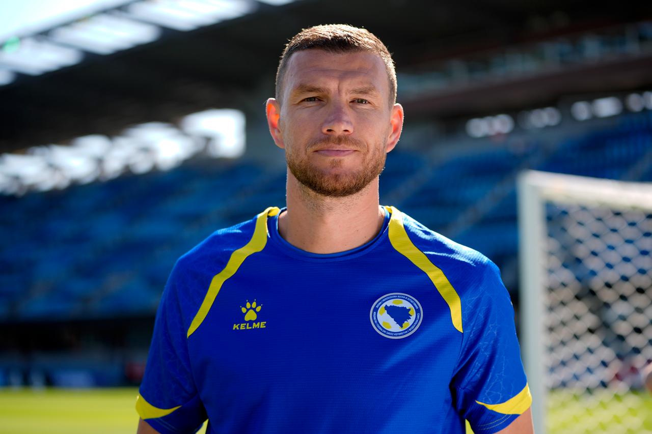 'We didn't come here by chance,' Dzeko says ahead of USA clash Image