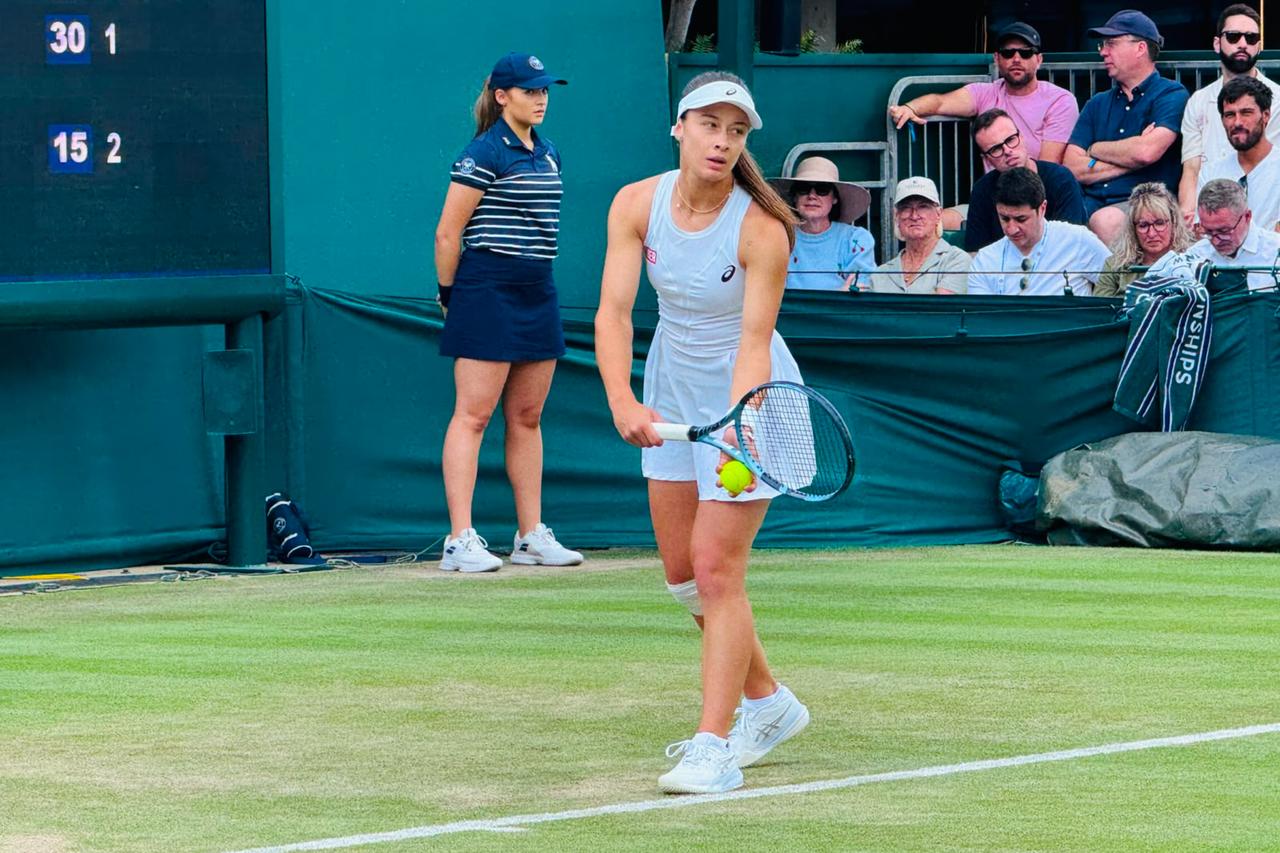Zeynep Sonmez's Wimbledon run ends after straight-sets defeat to Liu