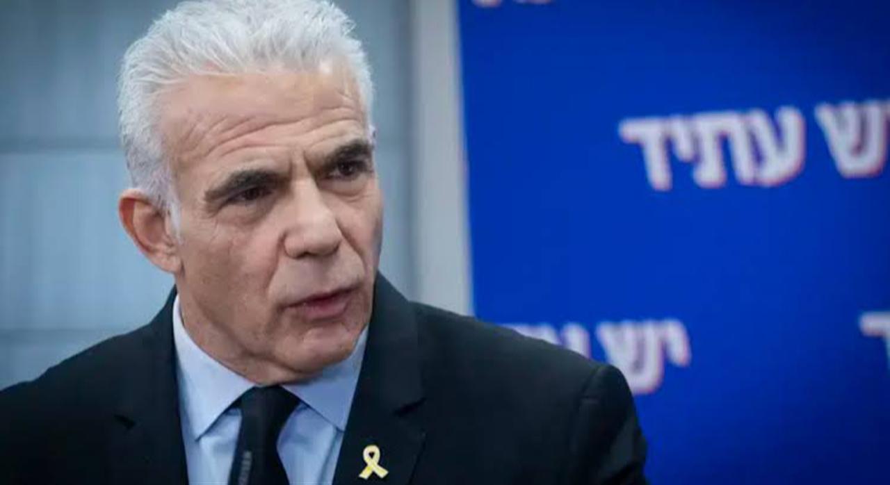 Former Prime Minister of Israel Yair Lapid, accessed on July 12, 2026. (Photo via i24)