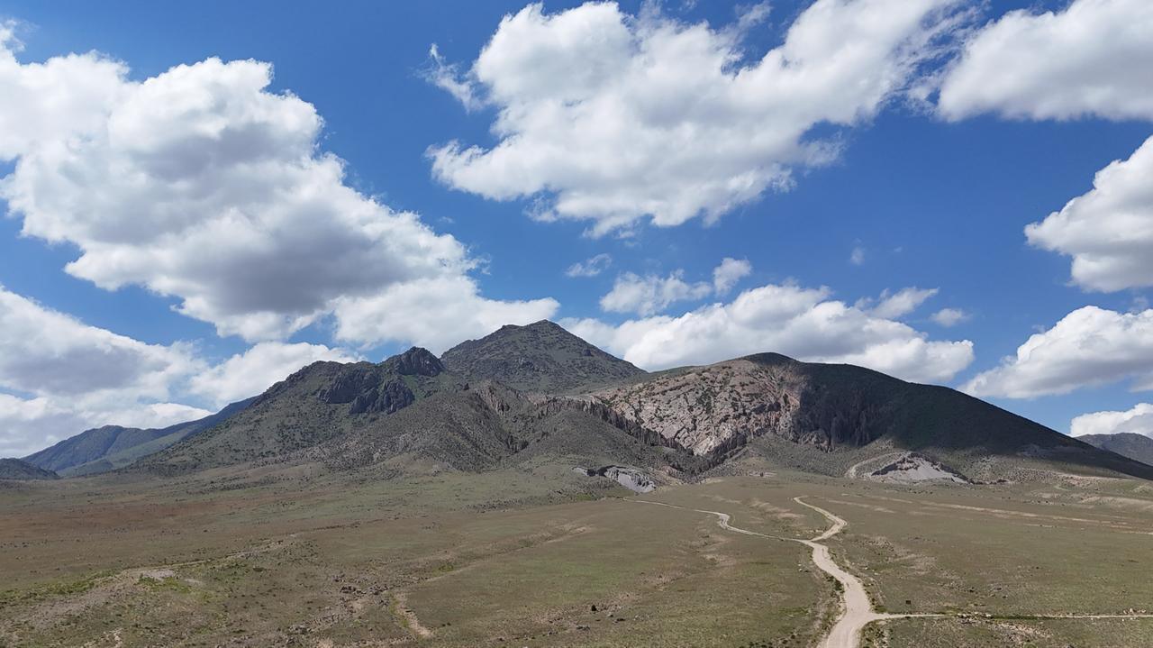 A general view shows Karadag in Karaman, home to the Binbirkilise area, where ongoing surveys have brought to light a runic inscription that may be linked to Turkic tribes. (AA Photo)