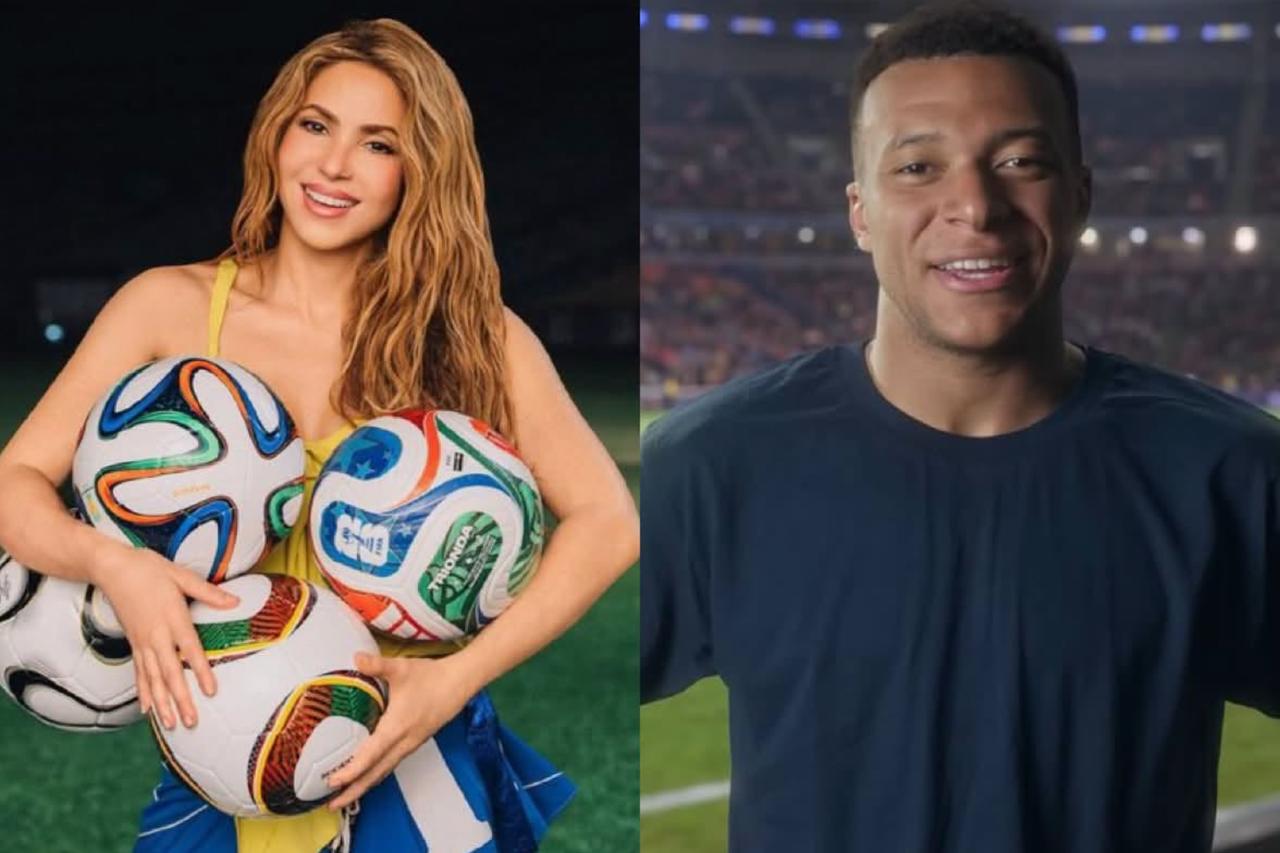 Shakira says Mbappe was first footballer to say yes to her new music video