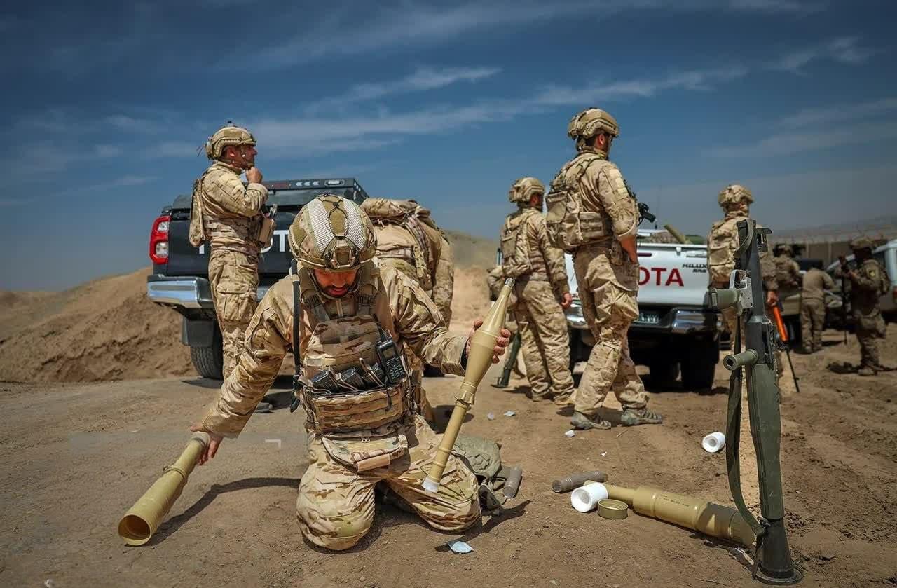 Members of the Islamic Revolutionary Guard Corps (IRGC) participate in a military exercise in Tehran province, Iran, May 12, 2026. (Photo via Islamic Revolutionary Guard Corps/HO)