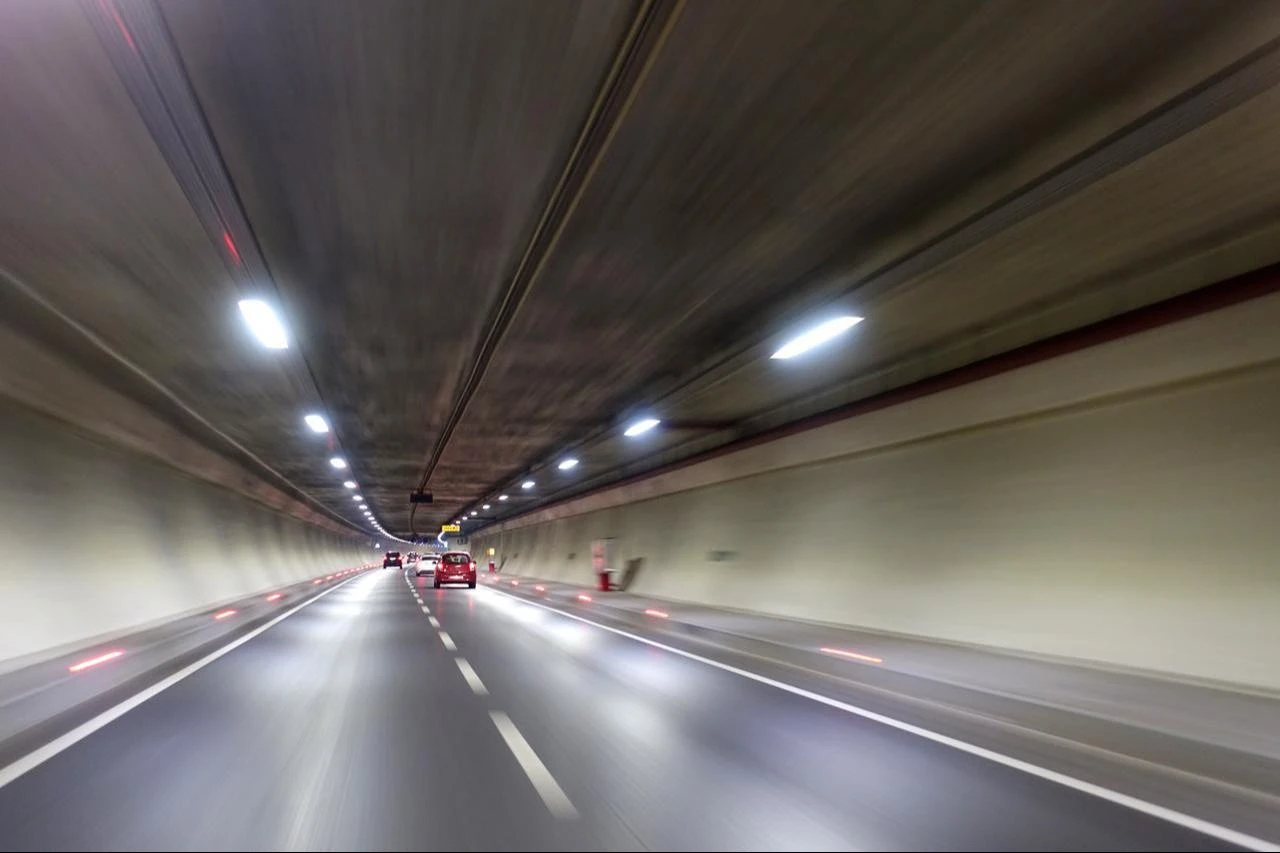Vehicles travel through the Eurasia Tunnel beneath the Bosphorus Strait in Istanbul, Türkiye. (Adobe Stock Photo)
