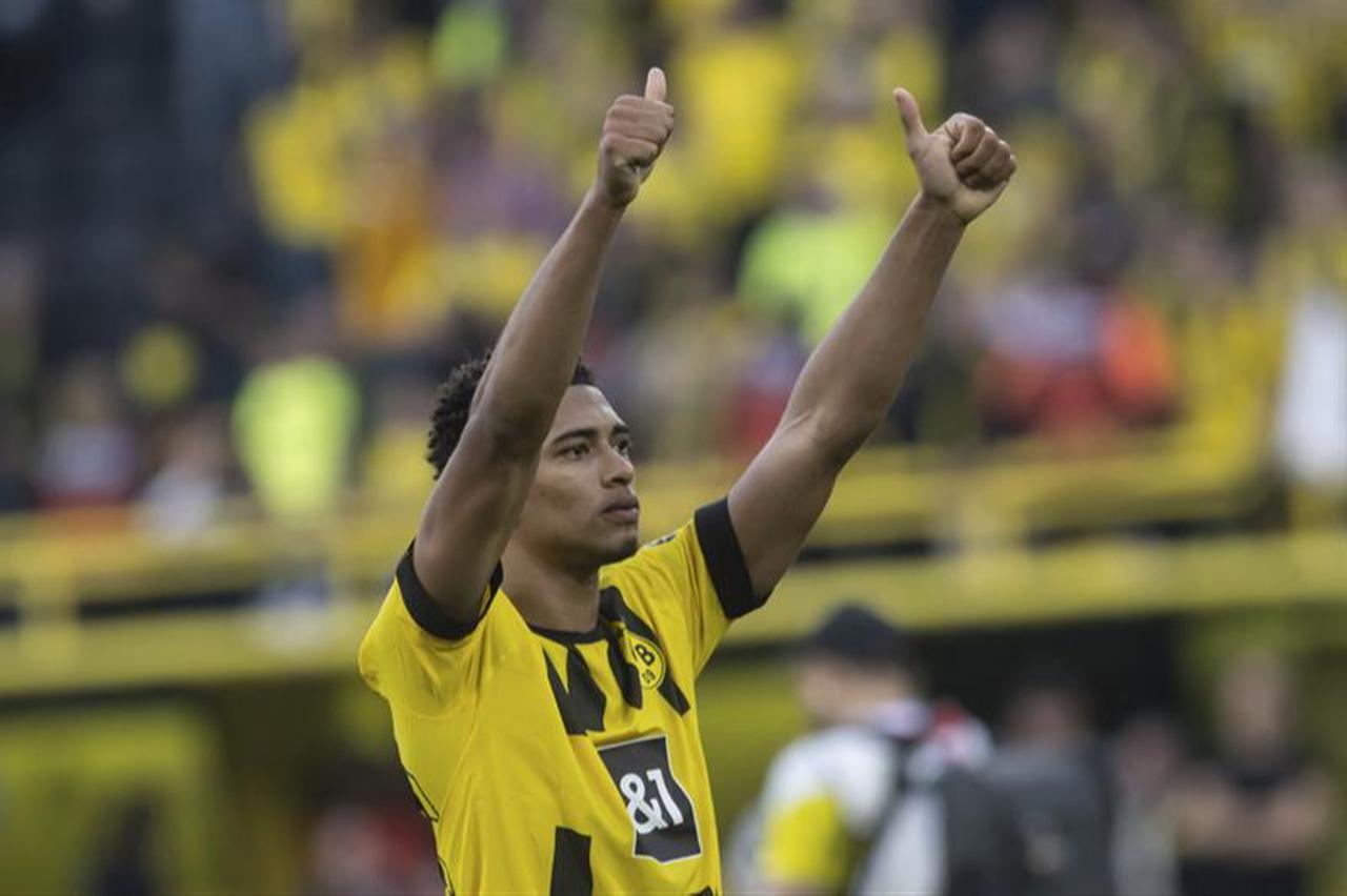 Jude Belligham during a match with Bundesliga, Borussia Dortmund. (AFP Photo)