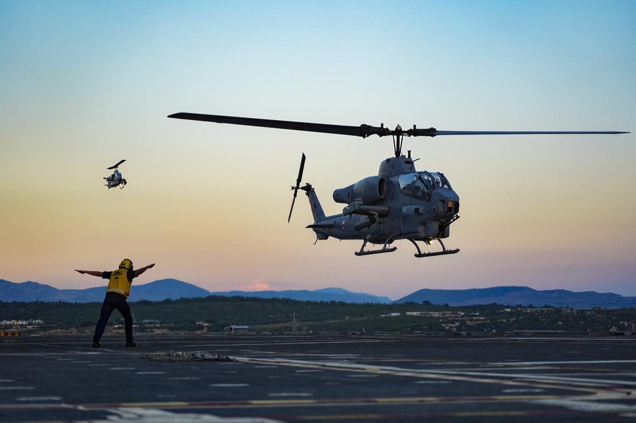 The capabilities of the Turkish Navy’s multi-purpose amphibious assault ship TCG Anadolu during the EFES-2026 exercise in Izmir, Türkiye, May 15, 2026. (AA Photo)
