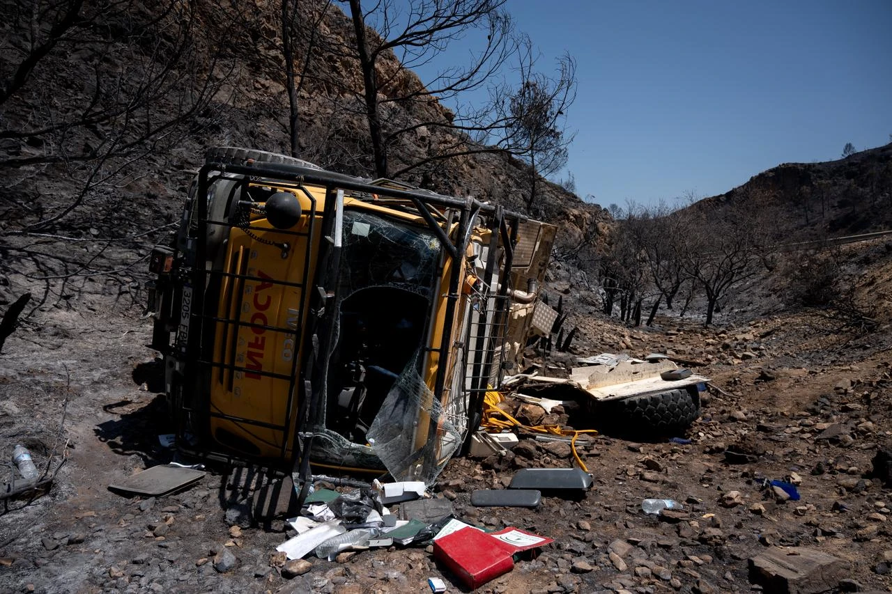Spain's largest wildfire of the year scorches 12,000 hectares