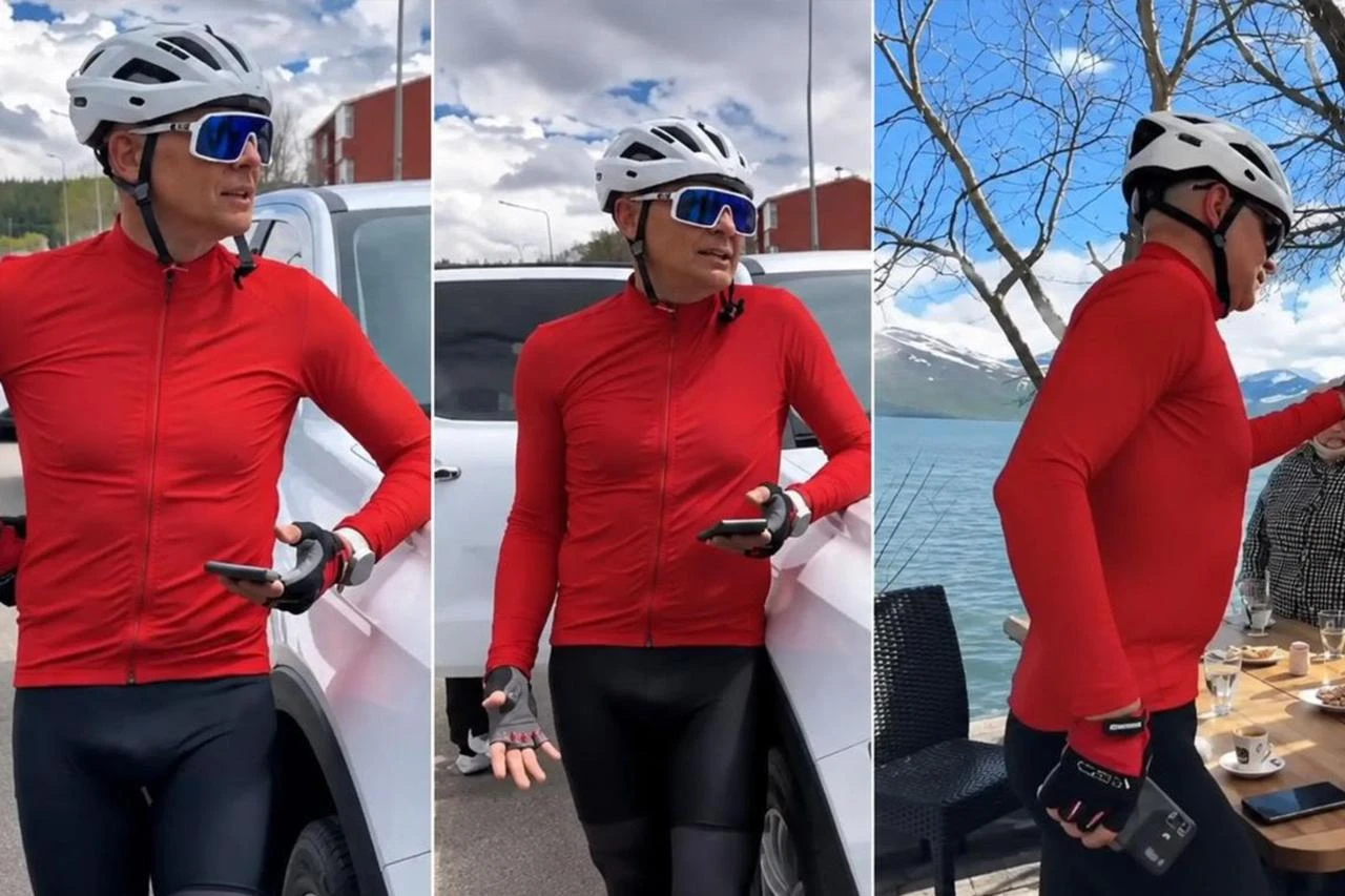 Turkish governor replaced after wearing cycling tights in public