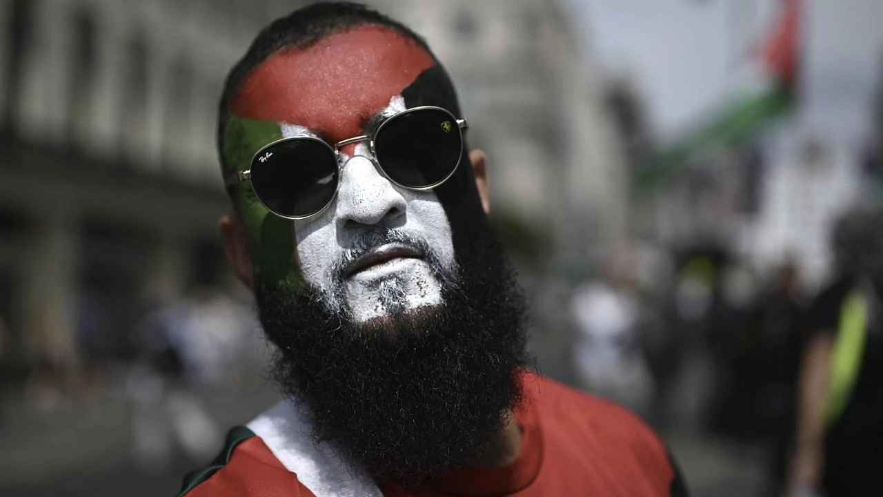Pro-Palestine rallies take place in London, Stockholm, and Amsterdam Image