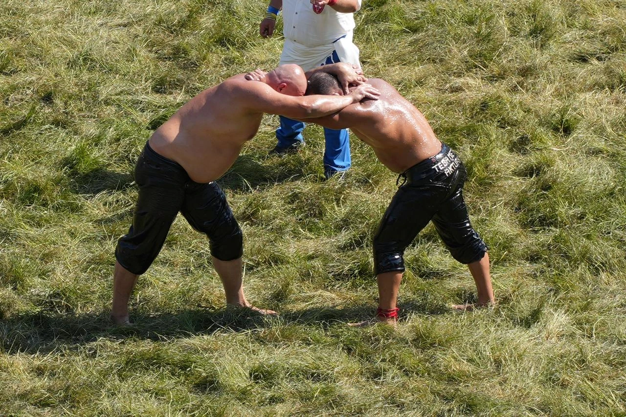 UNESCO-listed Kirkpinar oil wrestling brings heritage and tourism together in Türkiye