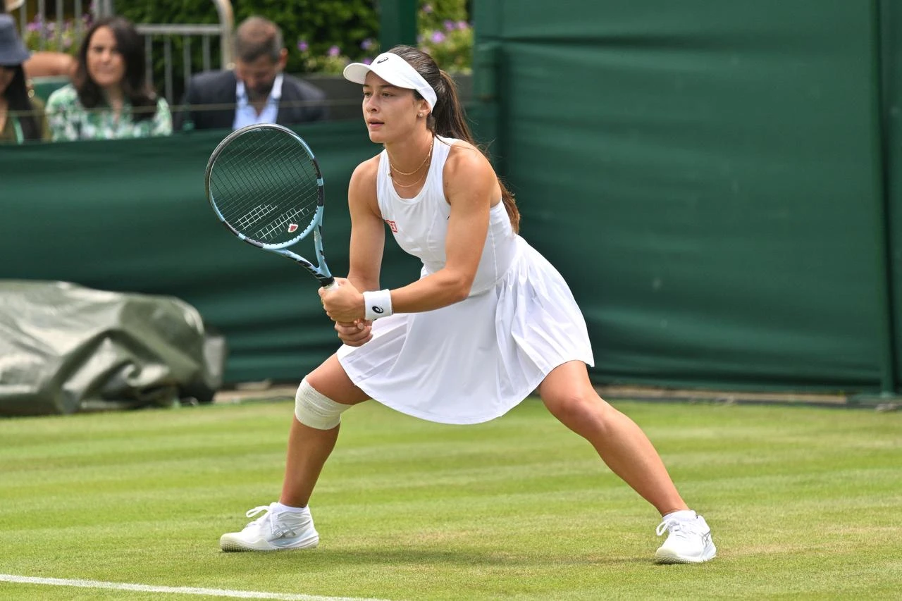 Zeynep Sonmez uses watermelon symbol after Wimbledon bars Palestine pin