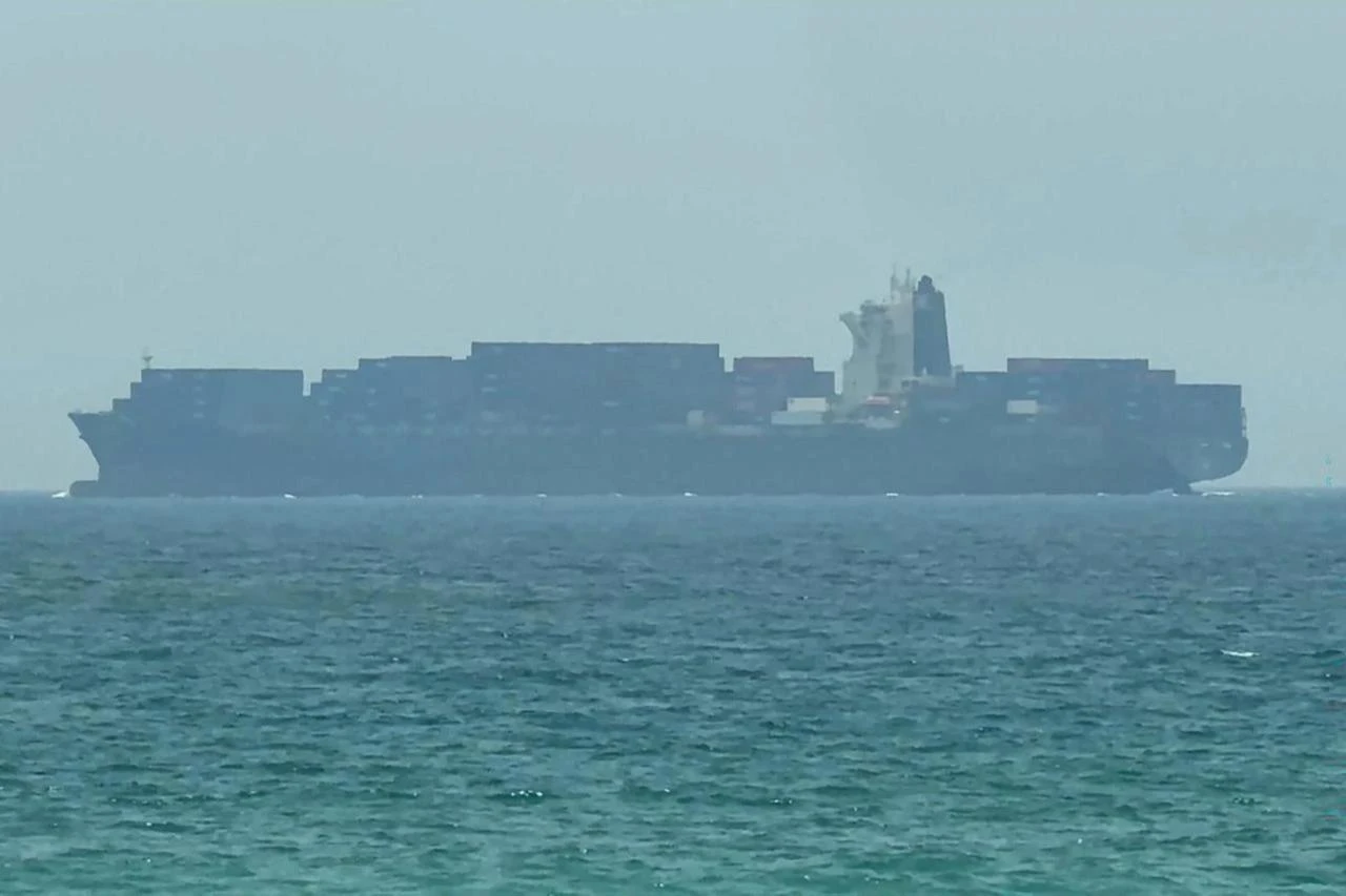 Crew abandons burning vessel after Hormuz attack, maritime agency says