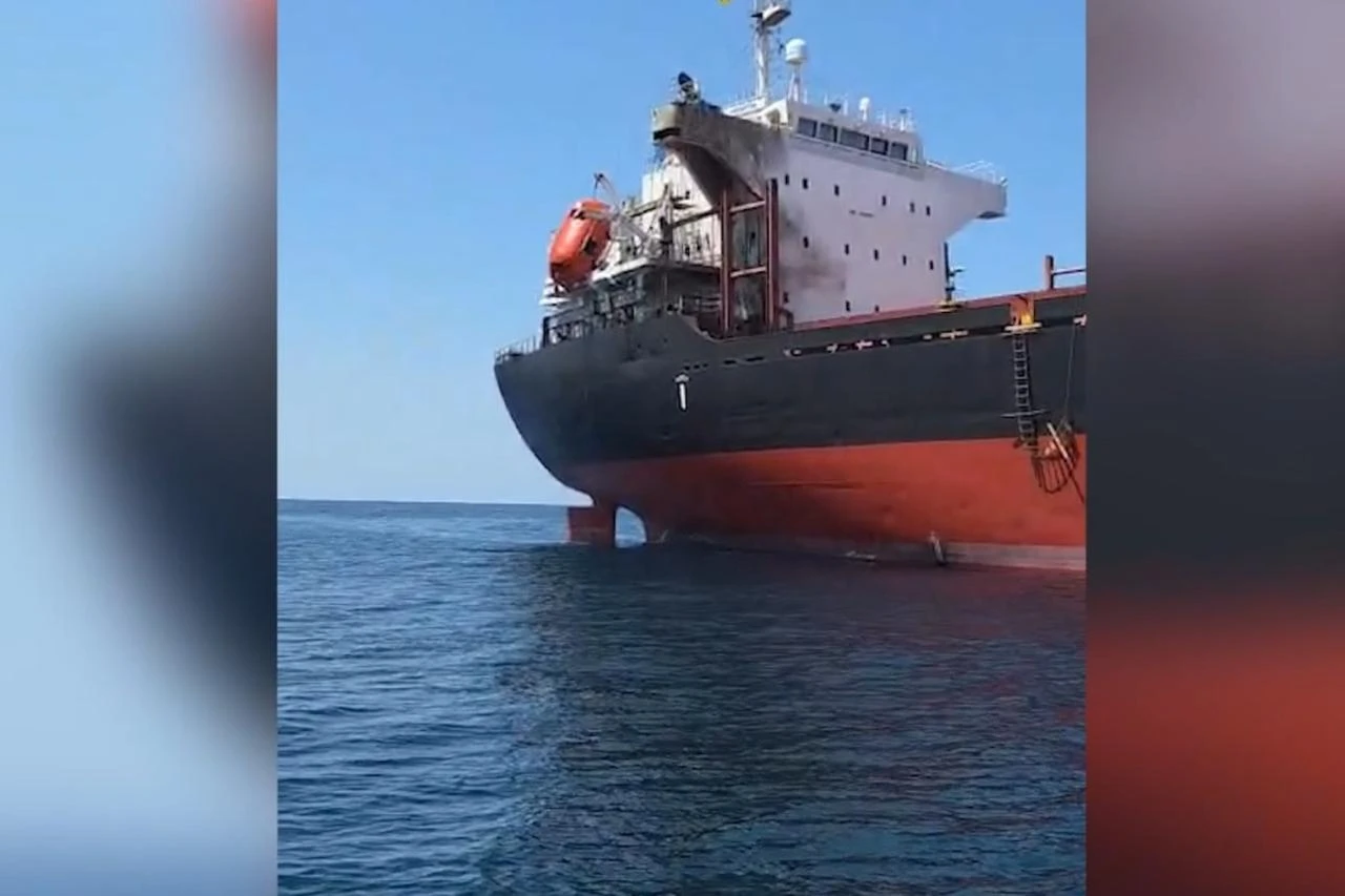 Türkiye investigates crew death after drones hit cargo ship off Russia