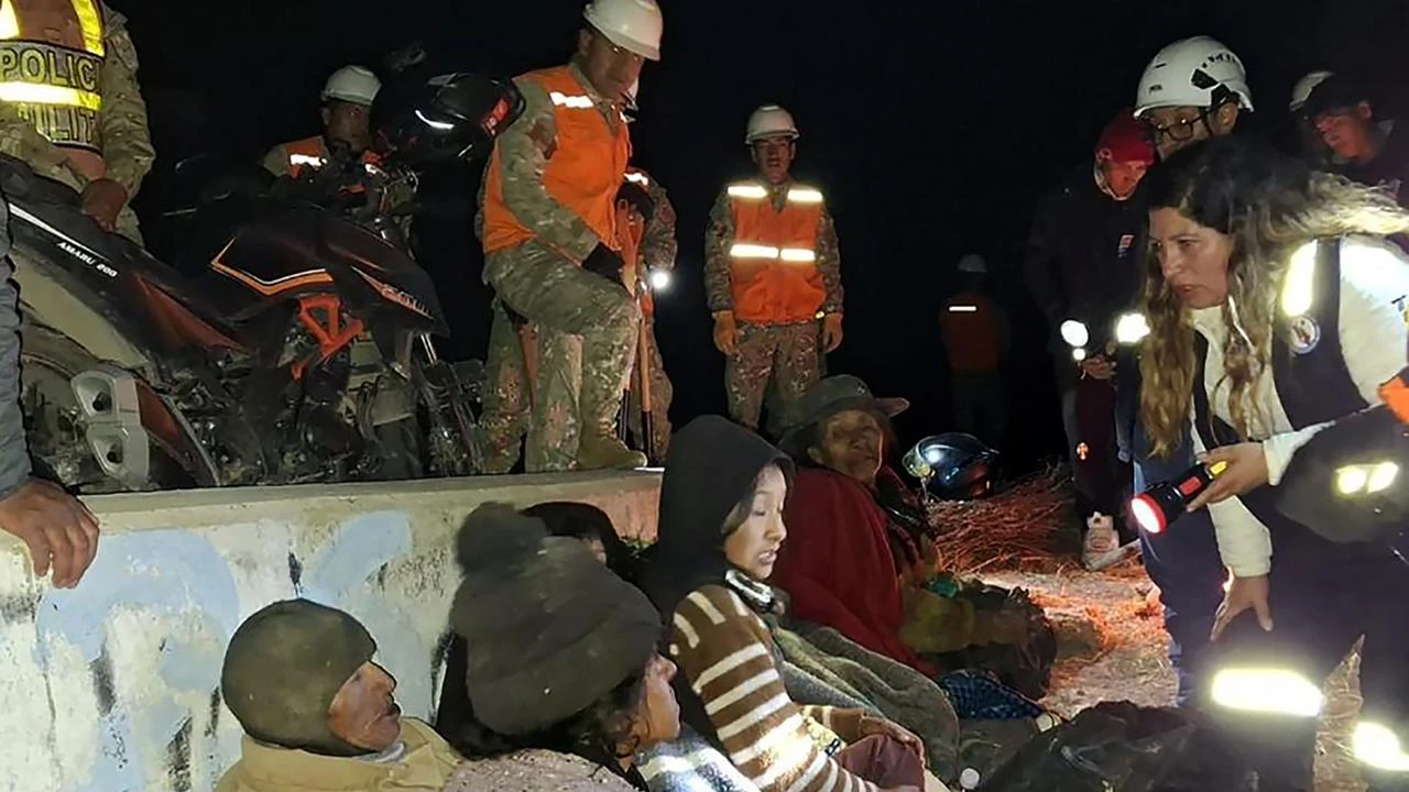 Earthquake strikes central Peru, killing at least five Image