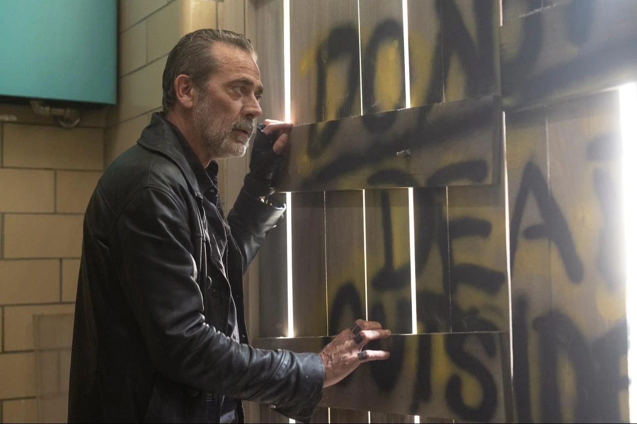 Jeffrey Dean Morgan as Negan on "The Walking Dead: Dead City" (IMDB photo)