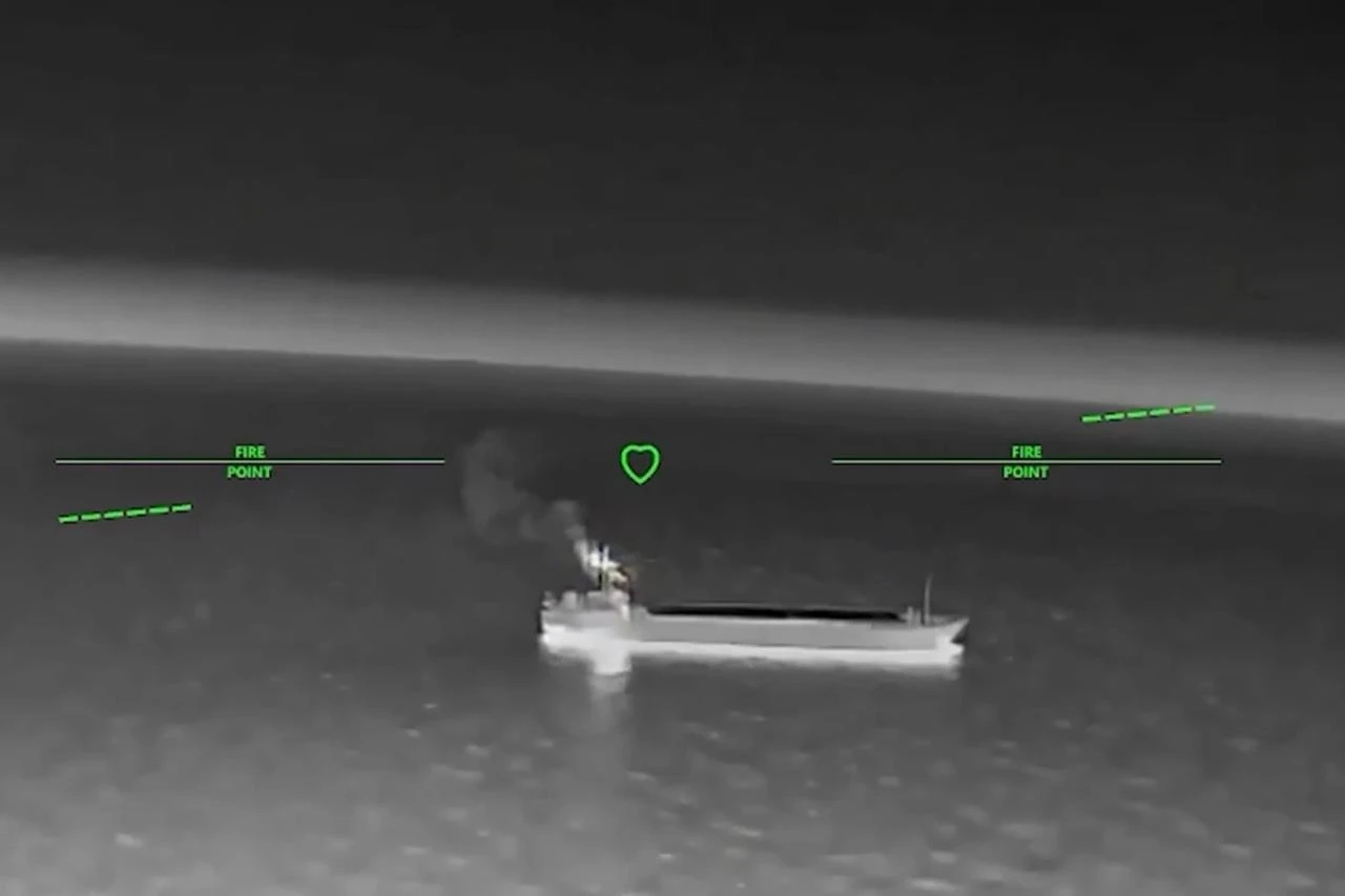 Ukraine-bound tanker hit off Romania in Black Sea attack