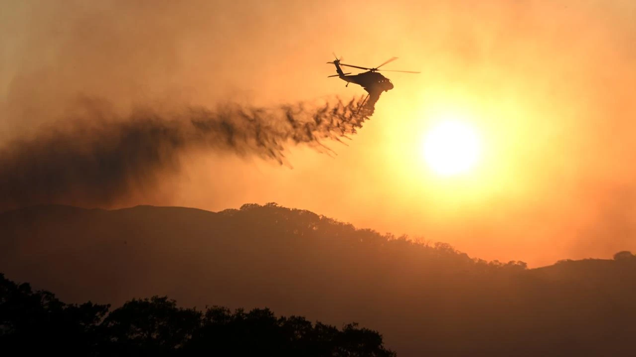 Little Fire burns over 1,000 acres in California, remains 10% contained