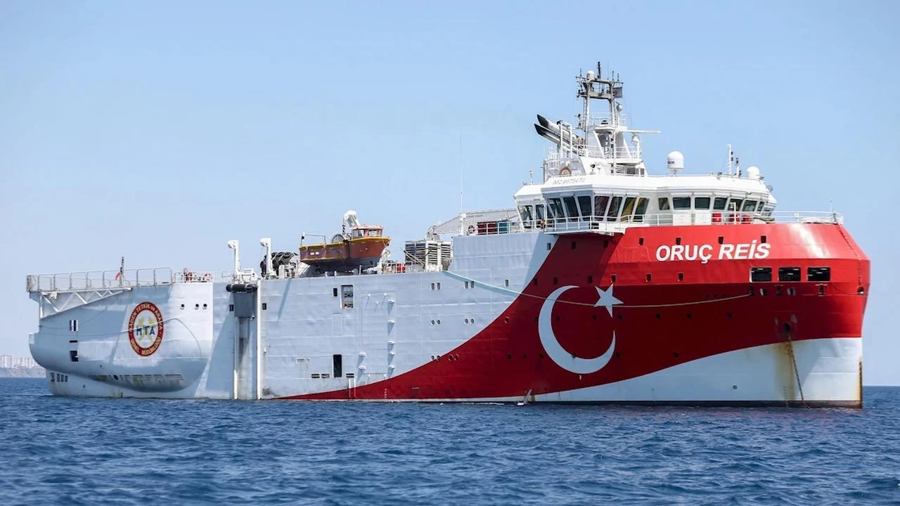 Oruc Reis Research Vessel is set to head to Somalia for seismic operations. (AA Photo)