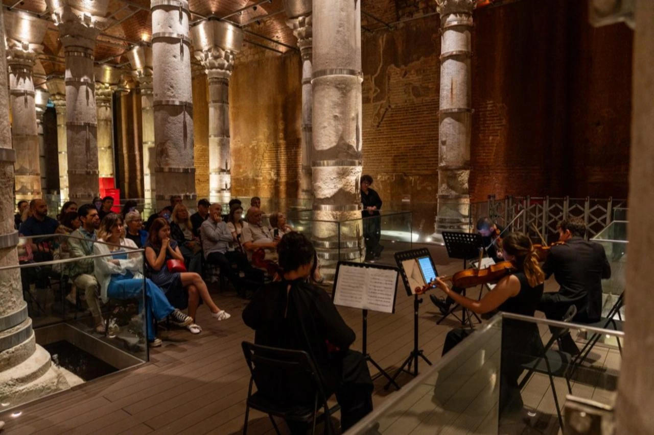 Istanbul's 1,600-year-old Serefiye Cistern to host tango, Baroque concerts