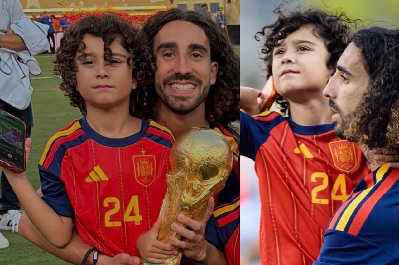Why Marc Cucurella leaves his famous curls loose on the pitch