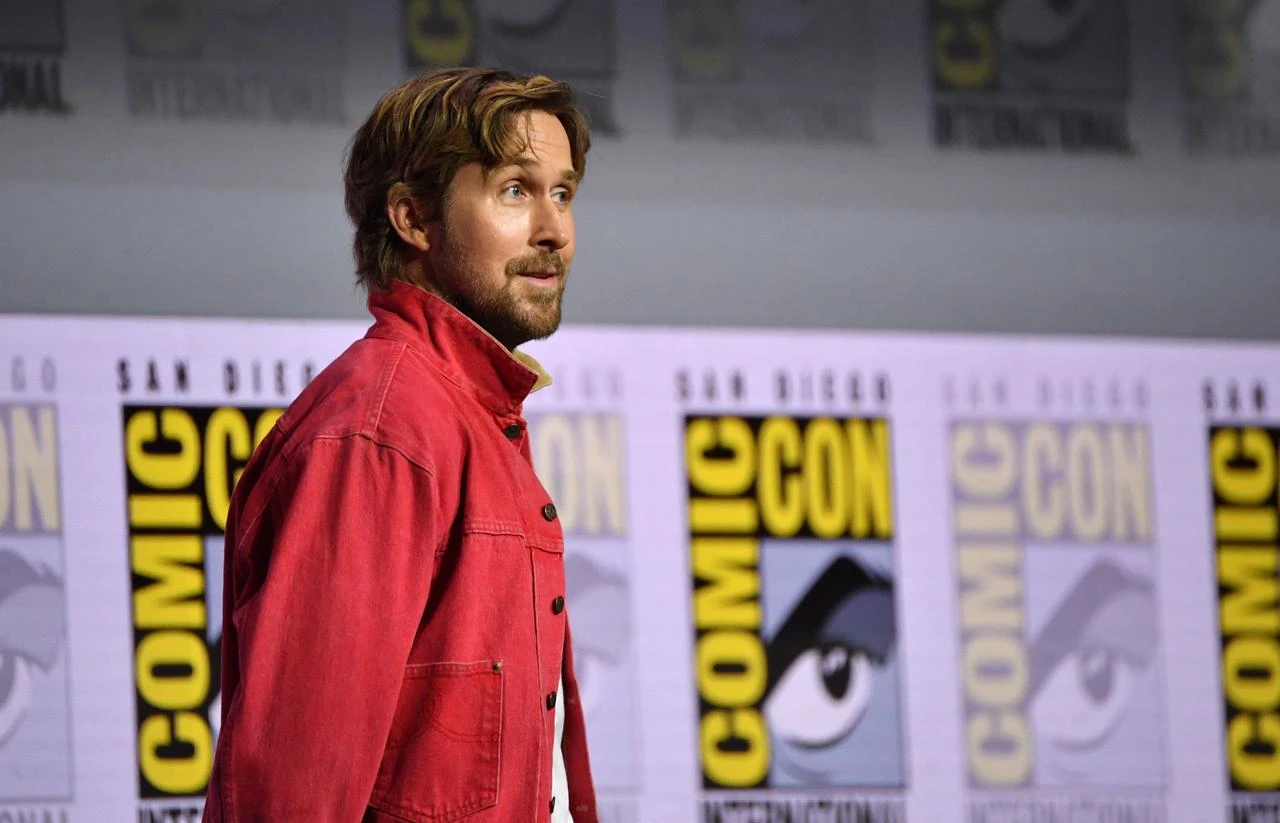 Ryan Gosling attends the Marvel panel during Comic-Con International in San Diego, California, on July 25, 2026. (AFP Photo)