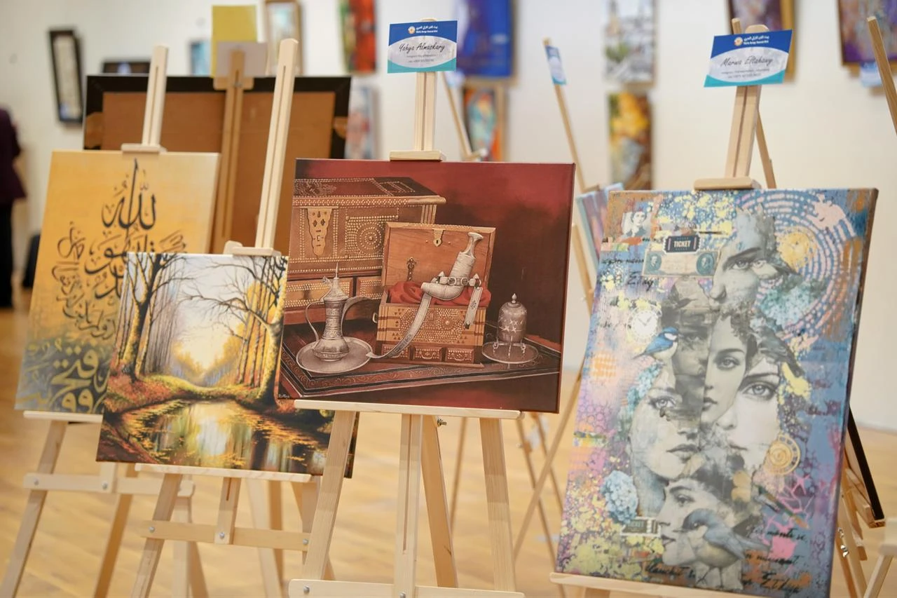 Turkish-Arab artists meet at Istanbul's Rami Library